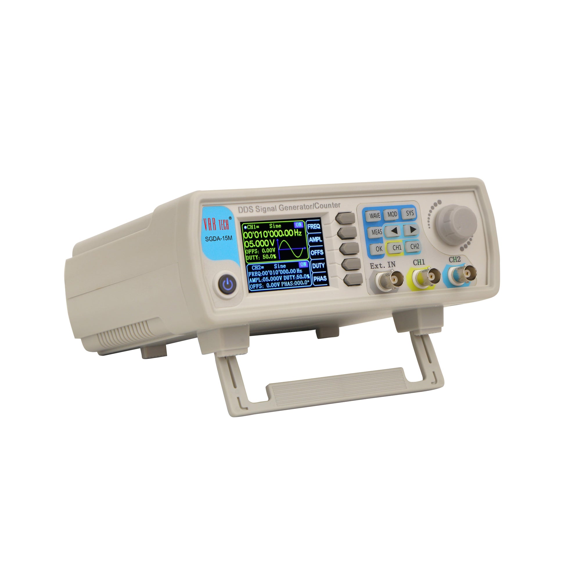 15 mhz function generator signal generator var tech sgda 15m