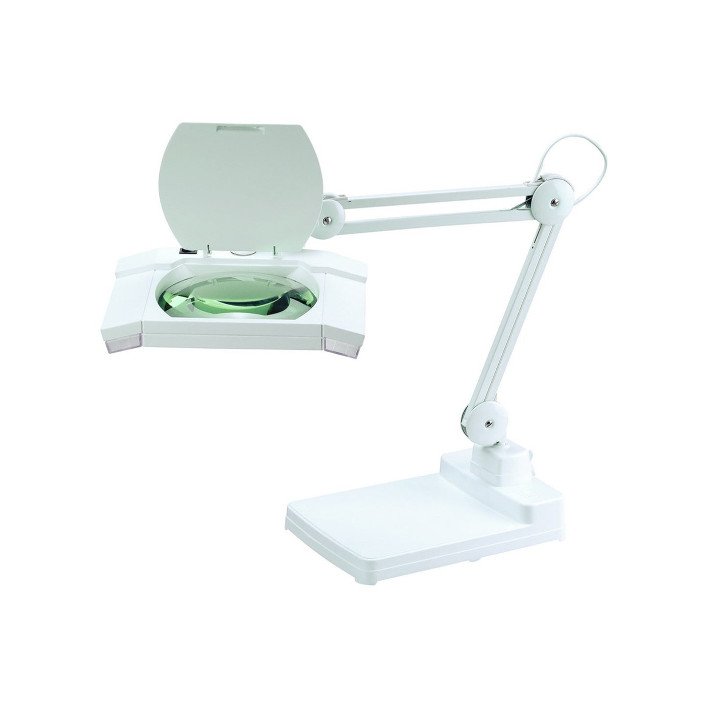 228 BLR LED Magnifying lamp table top rectangular lens
