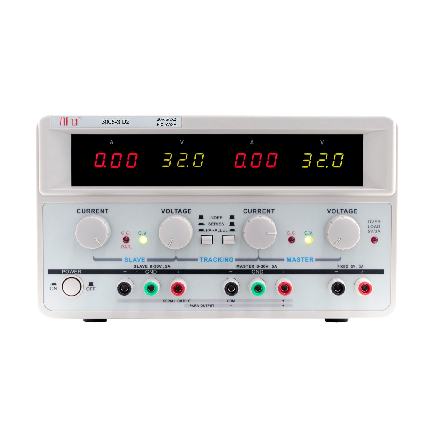 3005-3 D2 30V 5A Linear DC regulated power supply (Dual / Multi O/P)