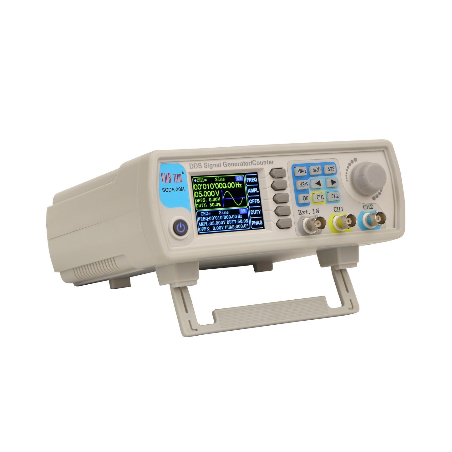30 mhz function generator signal generator var tech sgda 30m