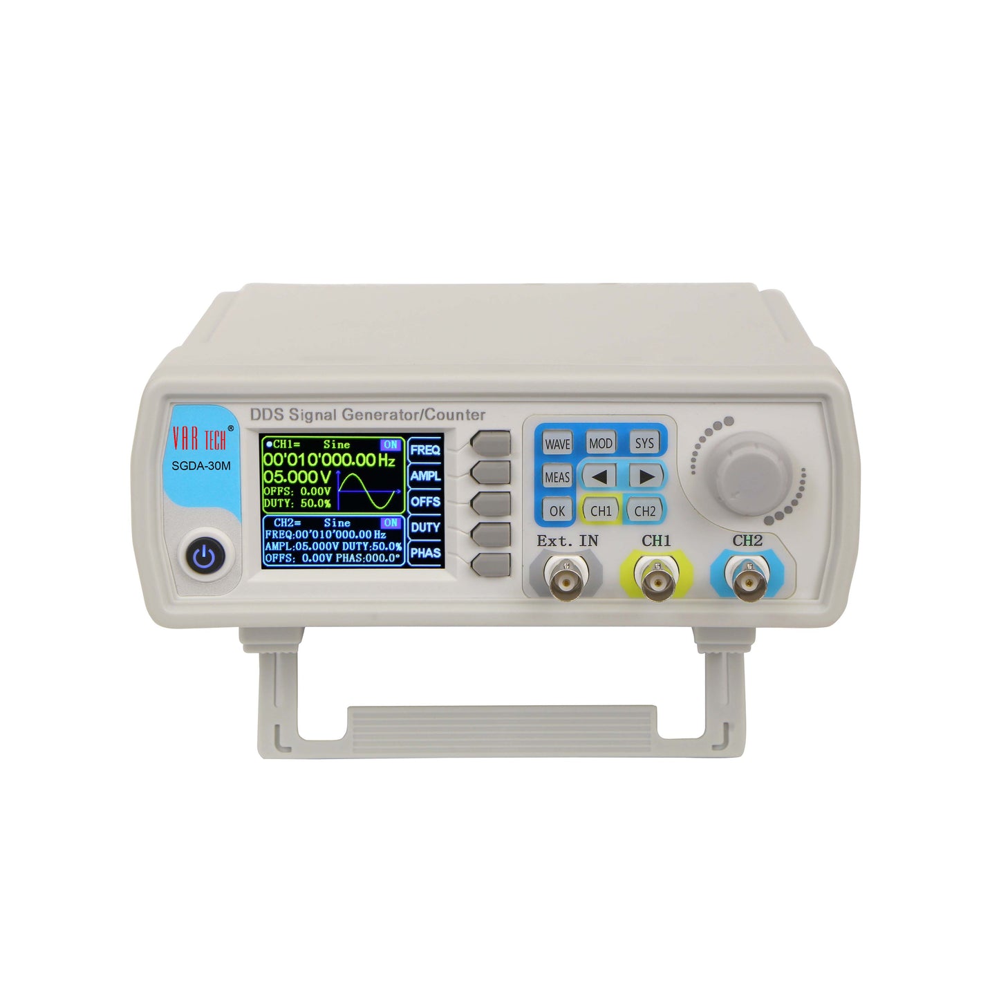 30 mhz function generator signal generator var tech sgda 30m