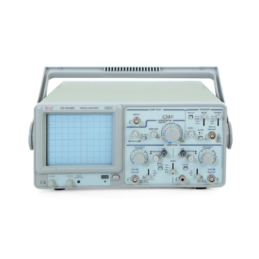 cro oscilloscope 30 mhz with component tester var tech 5030 bc