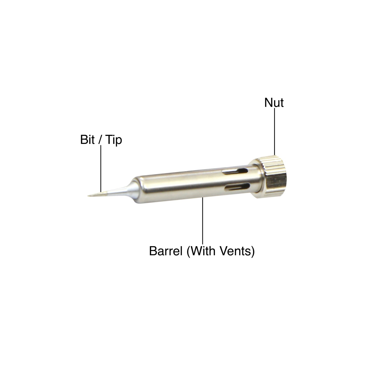 Barrel for 937 & 236 Soldering stations, B-937 (With Vents)