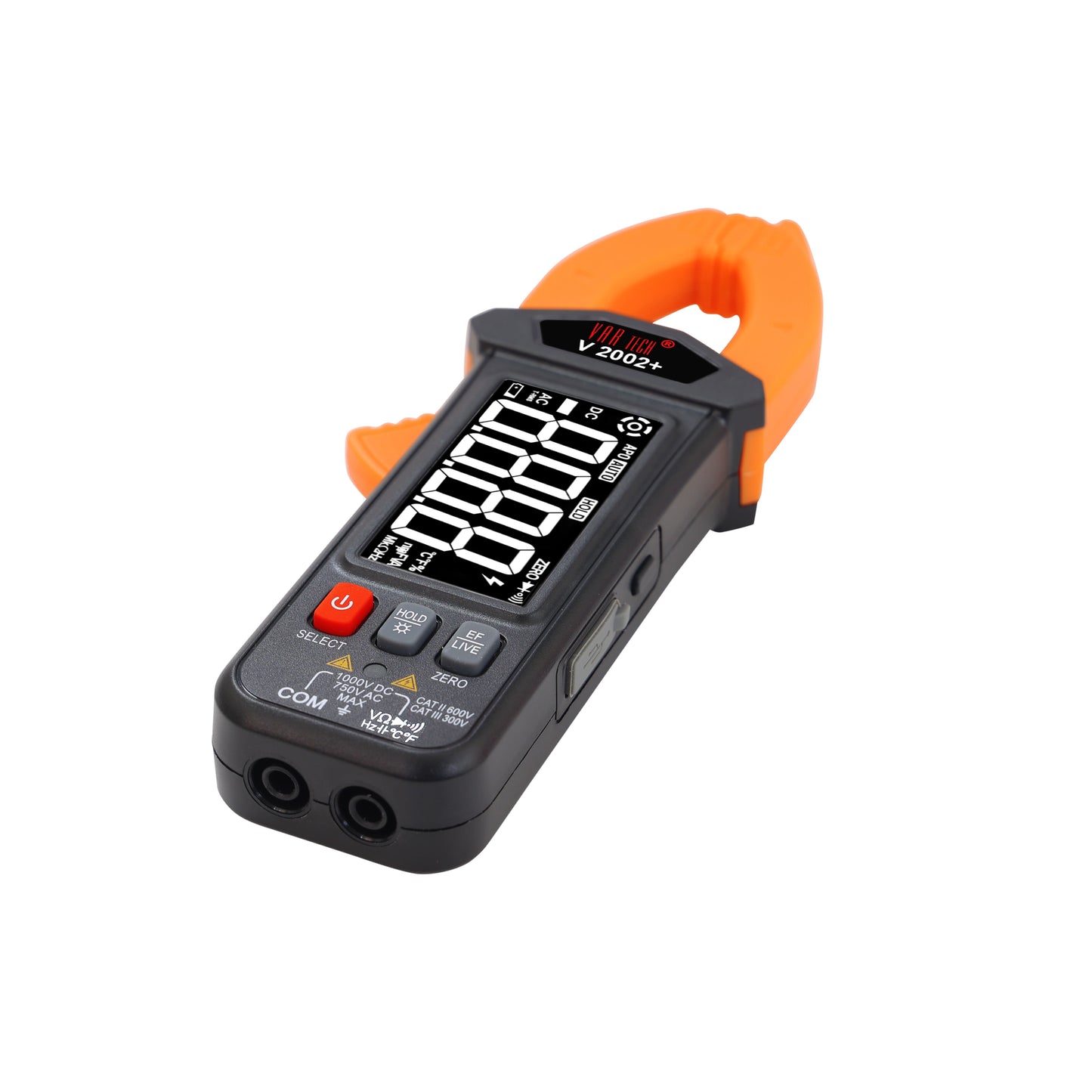 V 2002+ Digital Smart Clamp Meter mA Leakage tester True RMS