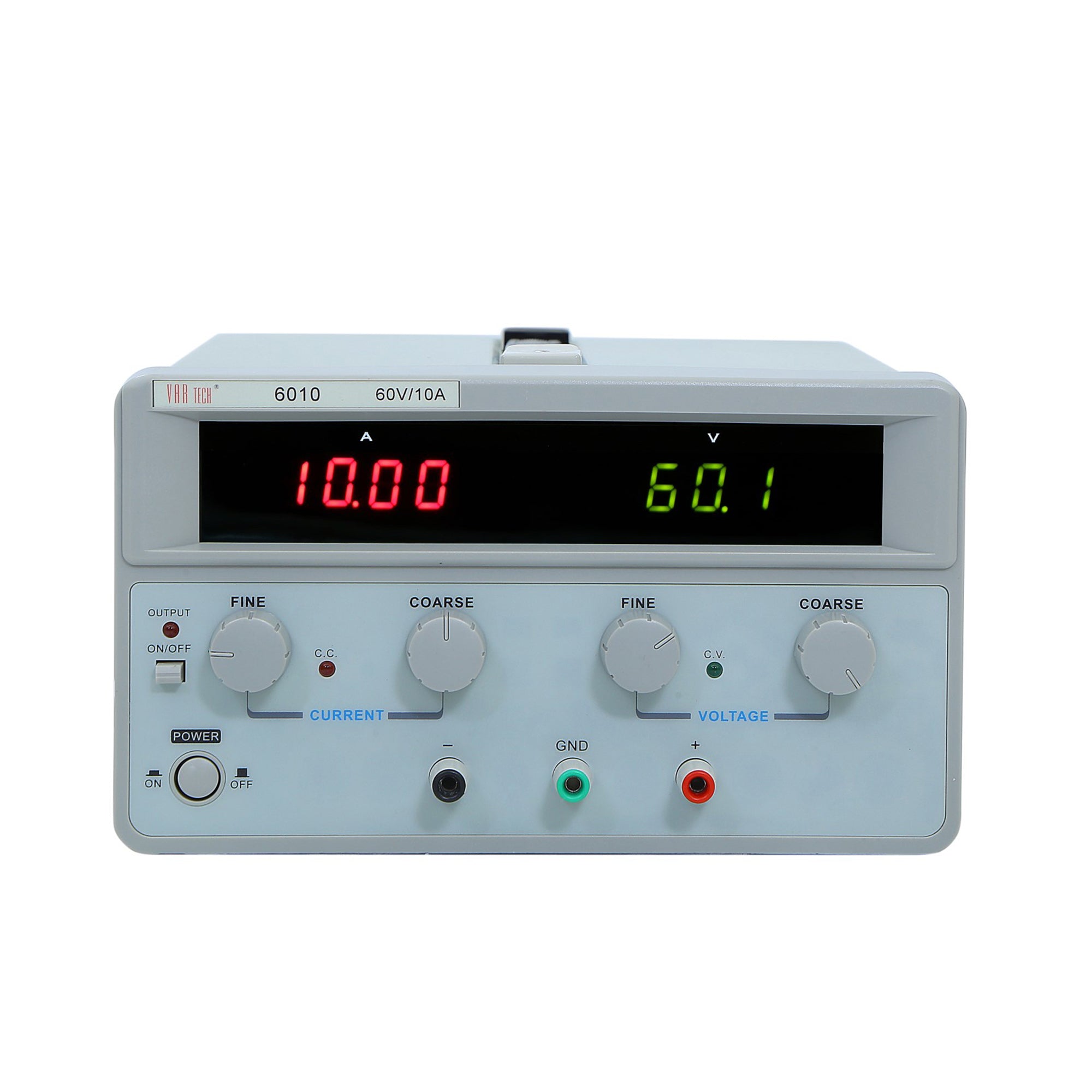 6010 60V 10A Linear DC regulated power supply heavy duty â V A R TECH