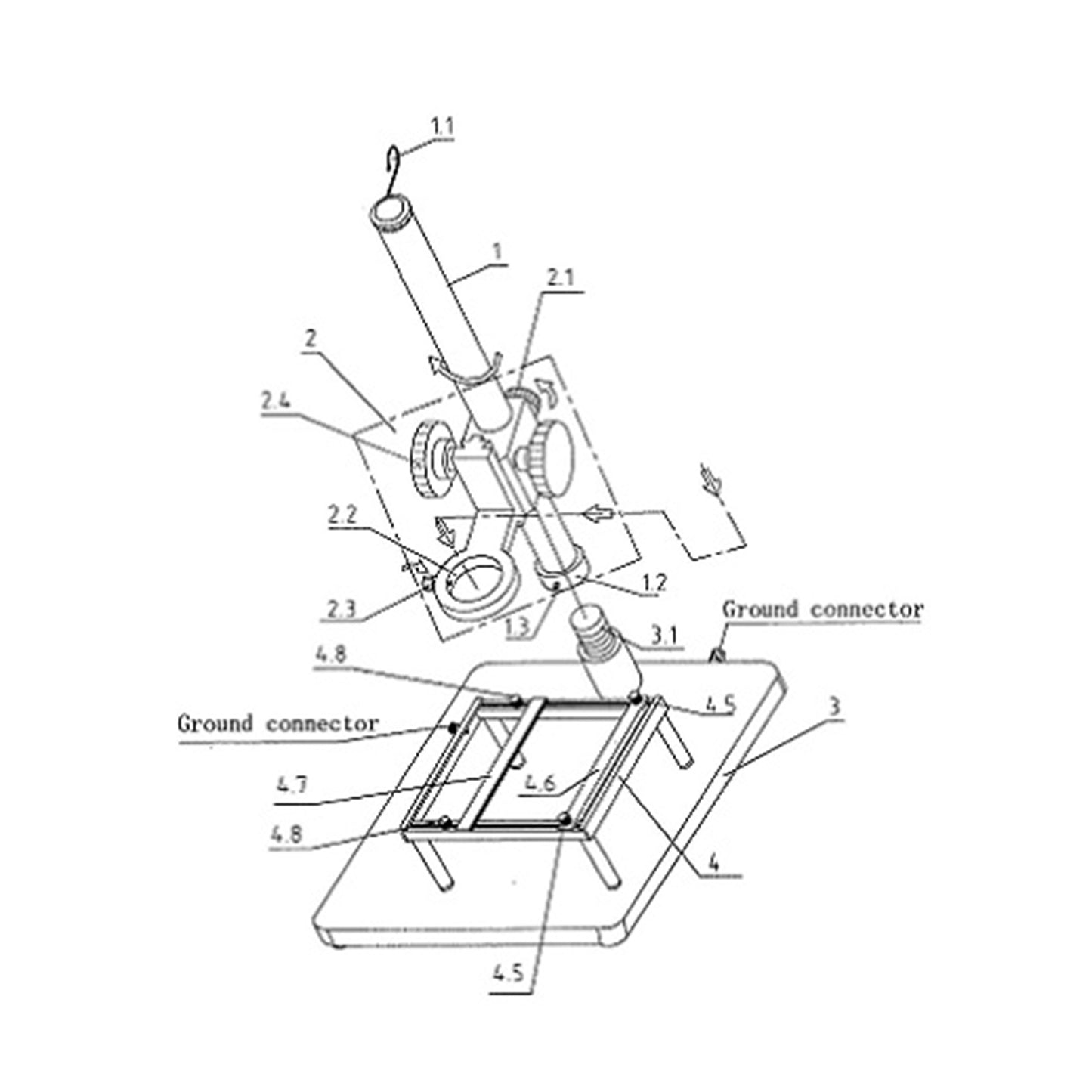 800 L Fixture for BGA rework