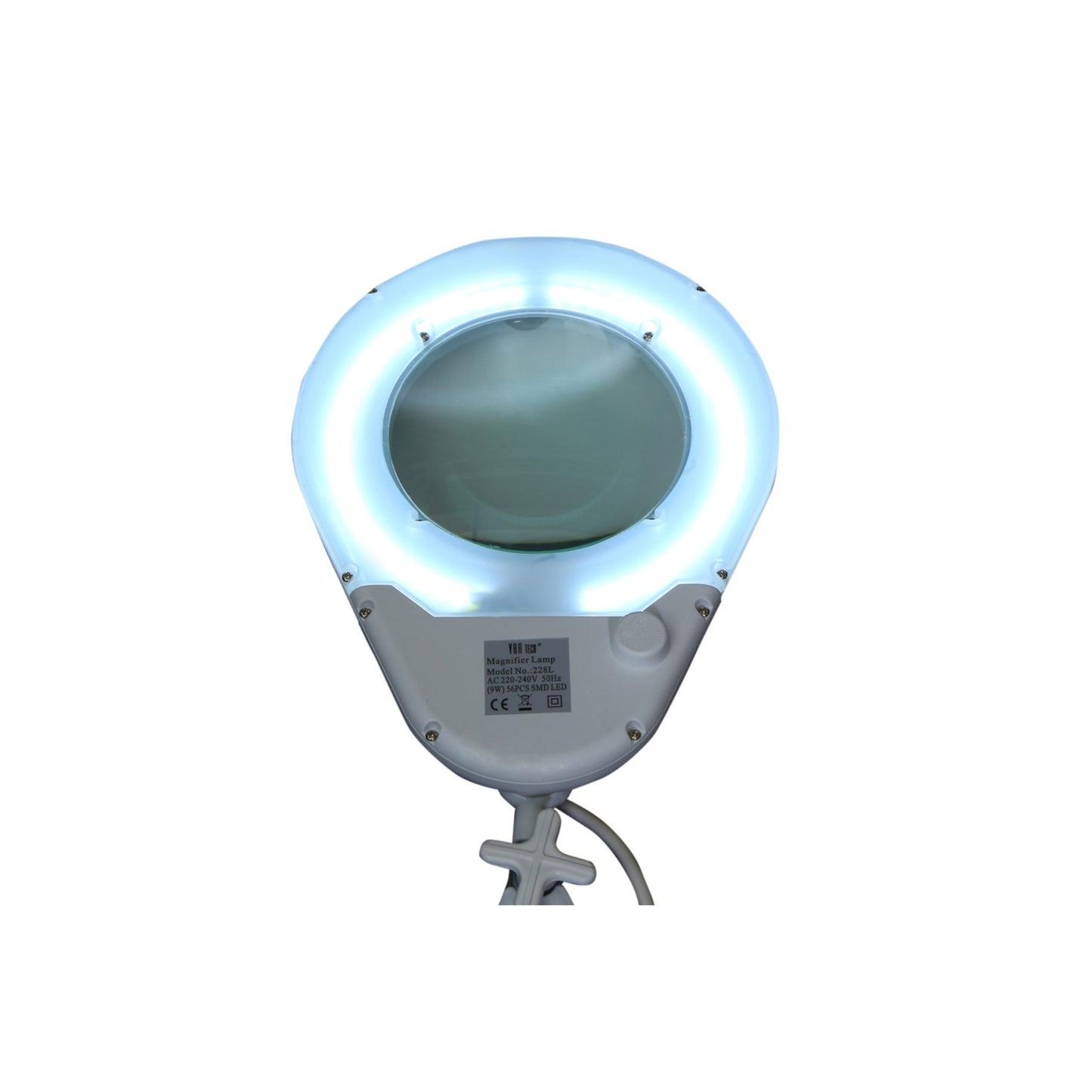 228 L LED Magnifying lamp table clamping type
