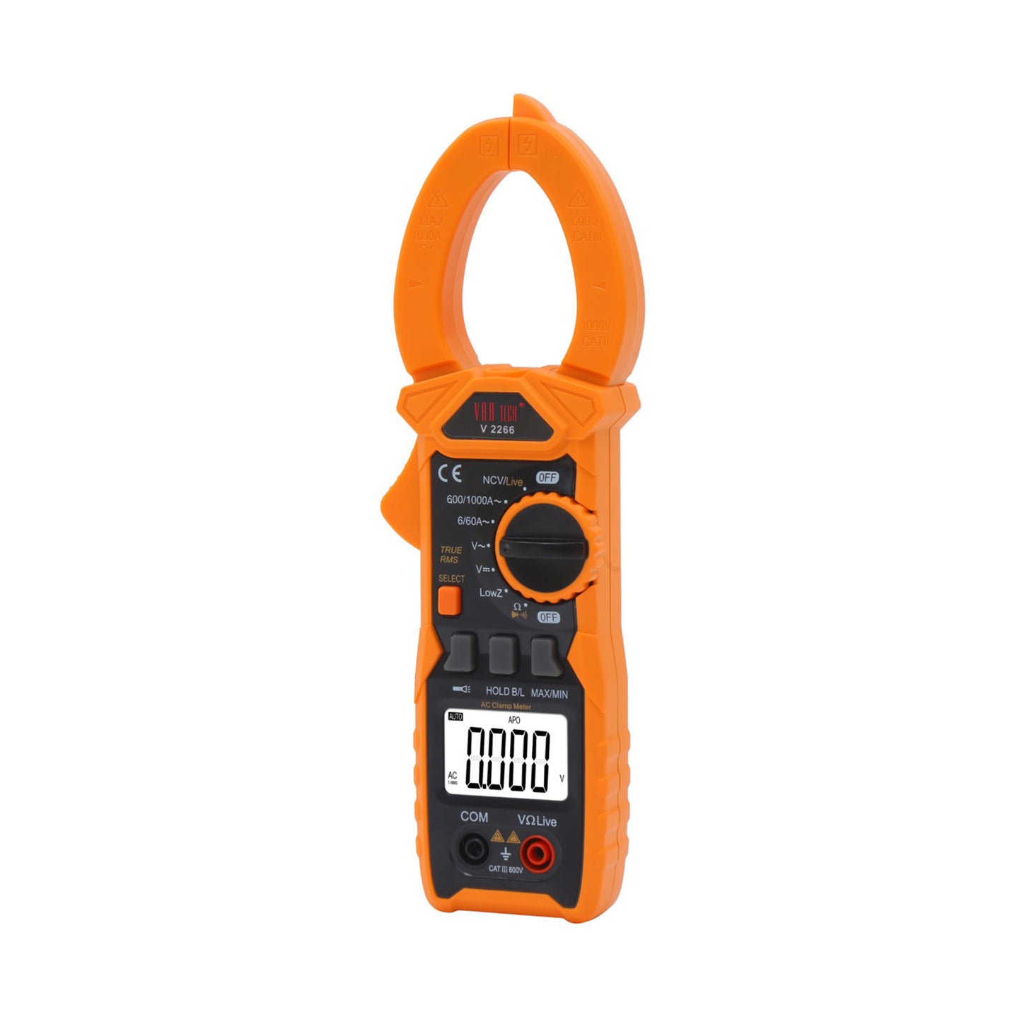 V 2266 Digital clamp multimeter True RMS Auto ranging 1000A AC