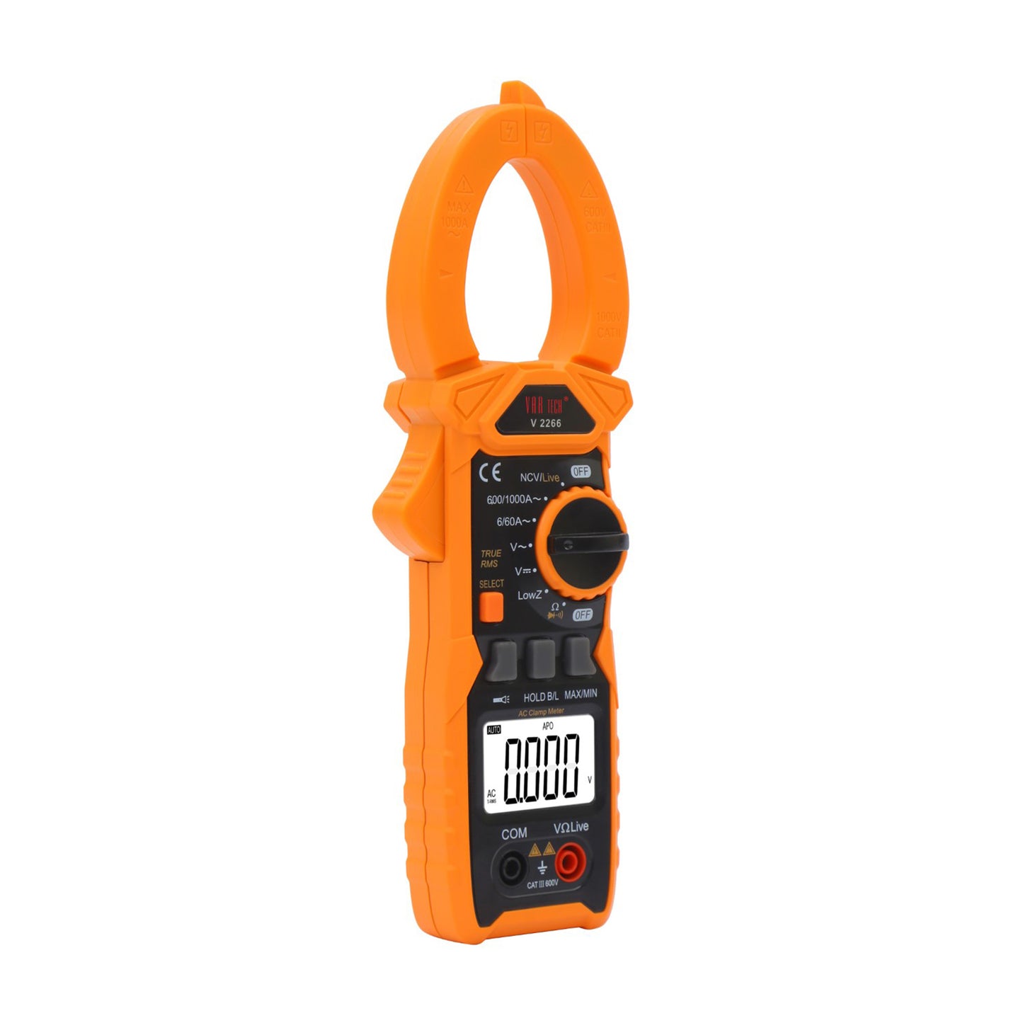 V 2266 Digital clamp multimeter True RMS Auto ranging 1000A AC