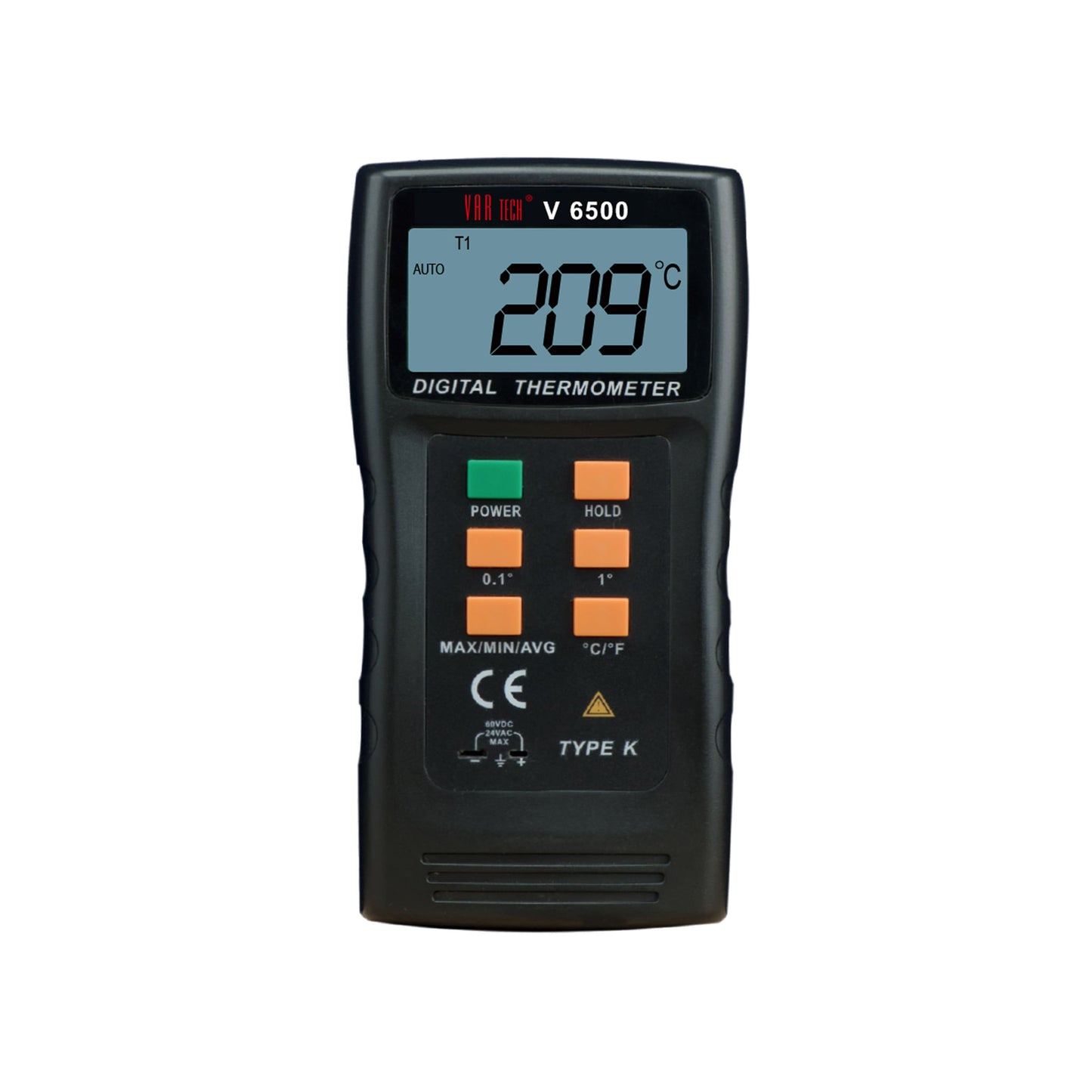 var tech v 6500 industrial thermometer