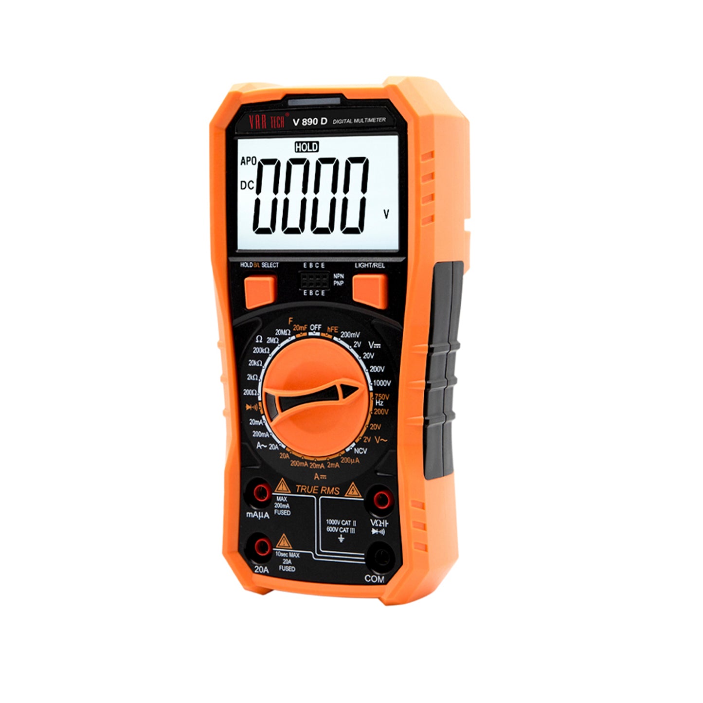 V 890 D Digital multimeter True RMS 1000V DC 750V AC 20A DC AC
