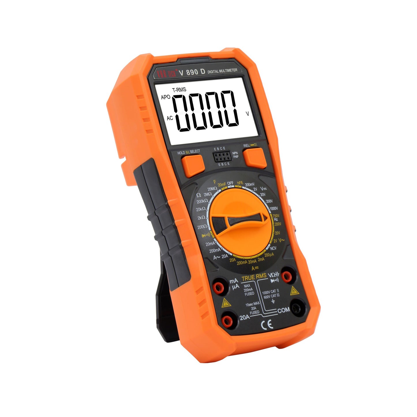 V 890 D Digital multimeter True RMS 1000V DC 750V AC 20A DC AC