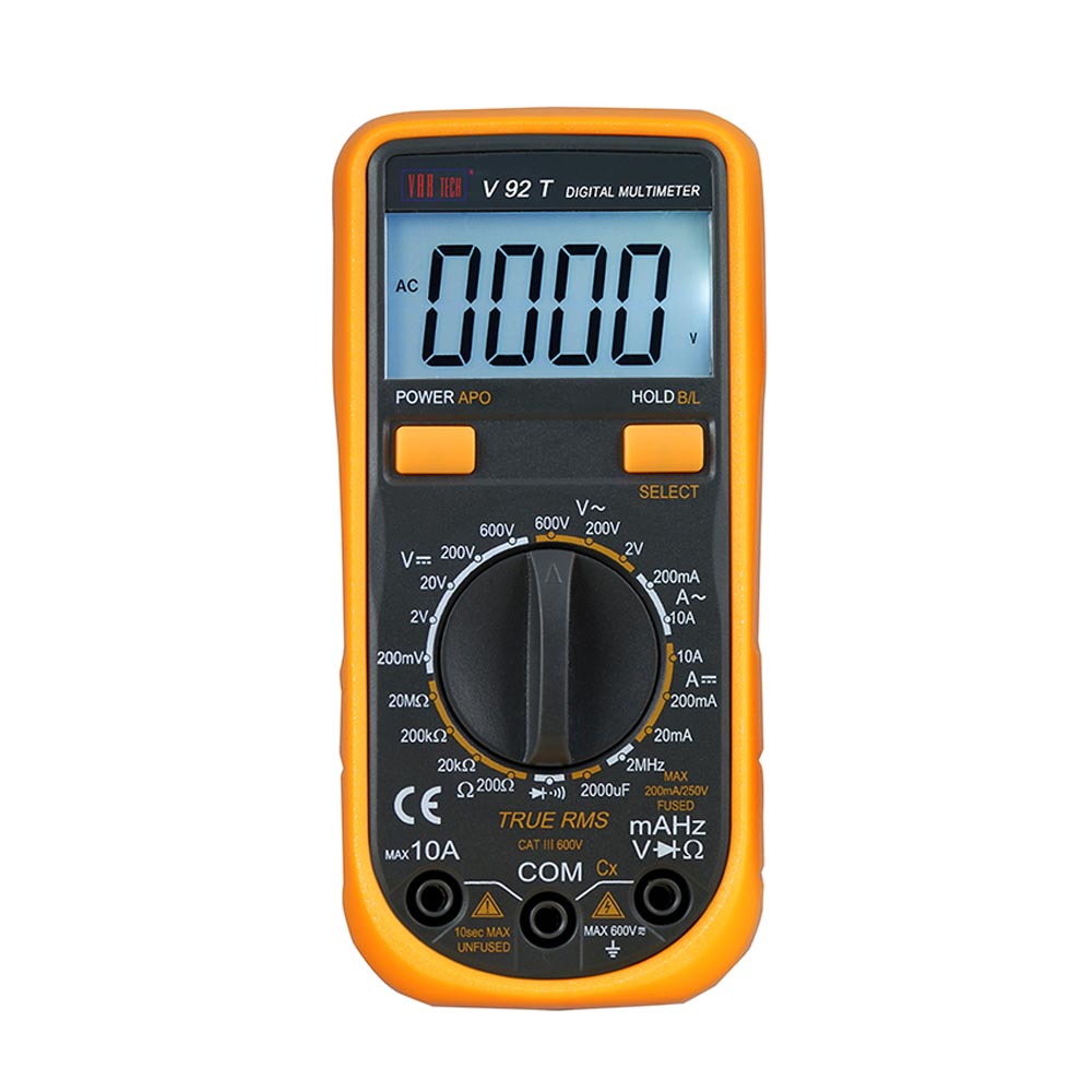 V 92 T Digital Multimeter True RMS 600V DC AC