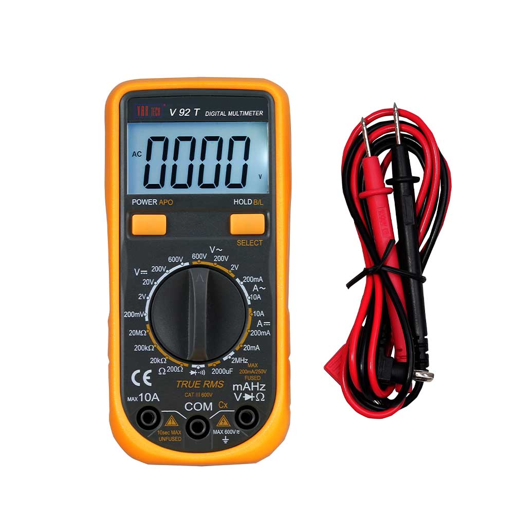 V 92 T Digital Multimeter True RMS 600V DC AC