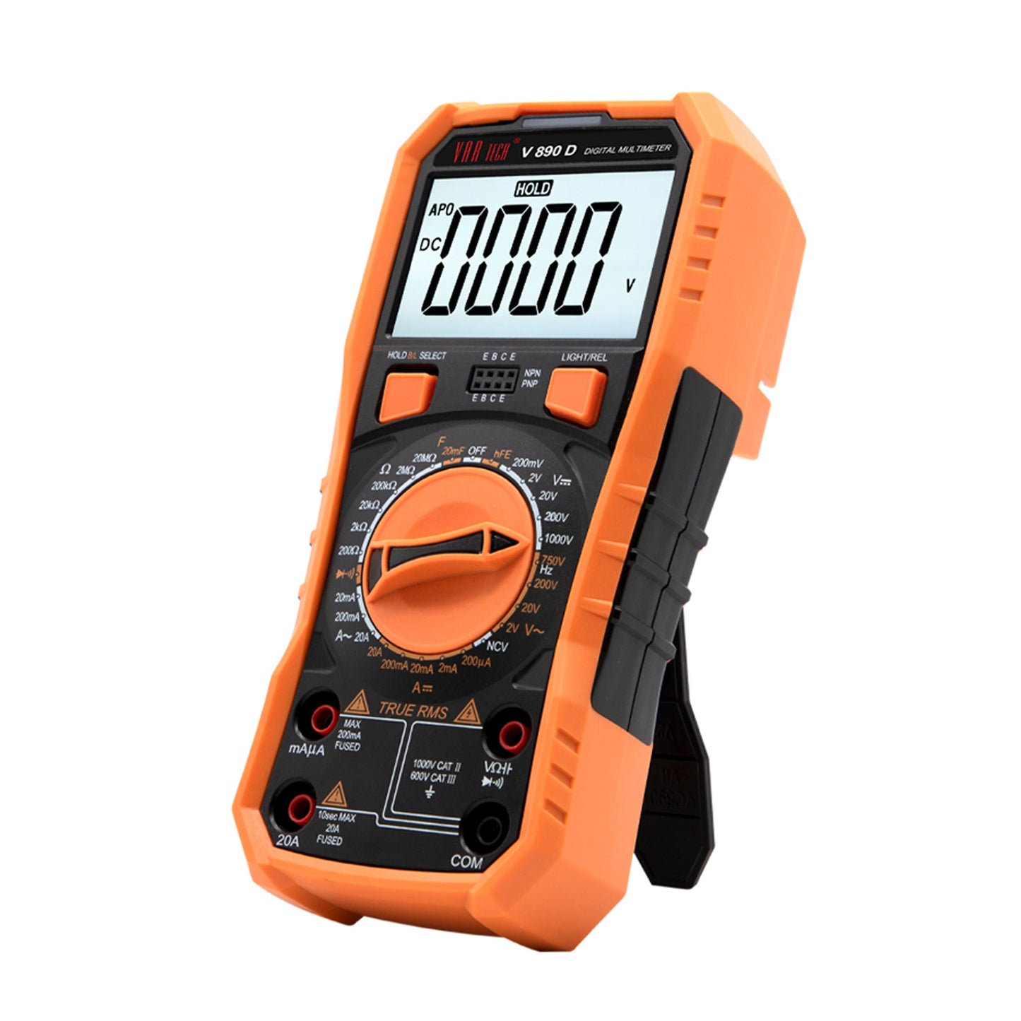 V 890 D Digital multimeter True RMS 1000V DC 750V AC 20A DC AC