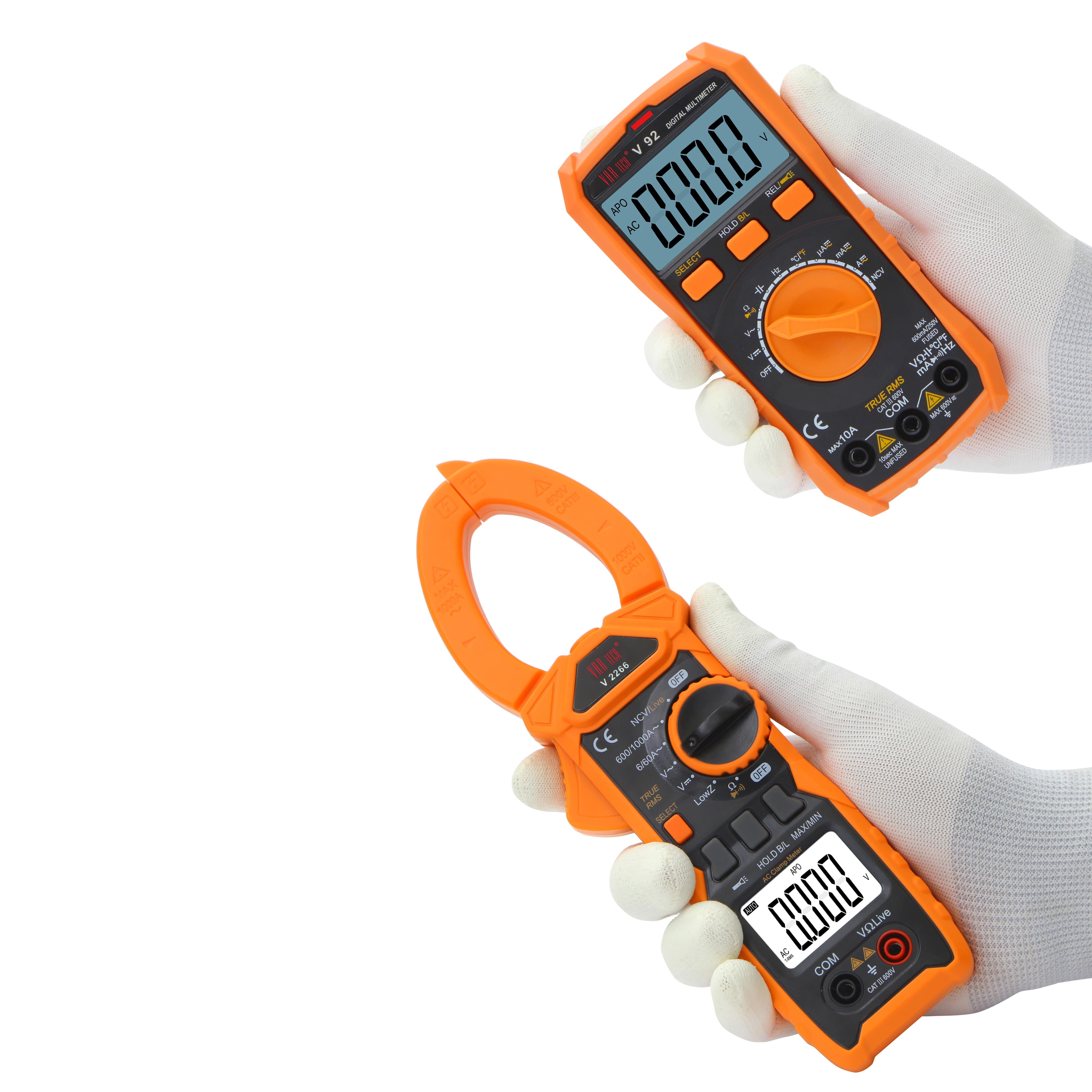 Digital Clamp Meters & Analog Clamp Meters – V A R TECH