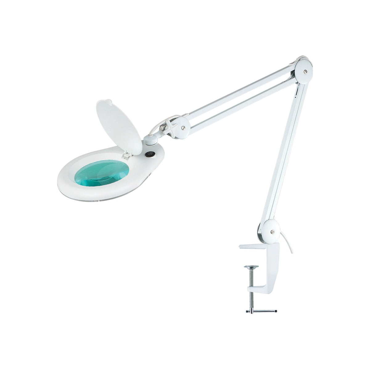 228 L LED Magnifying lamp table clamping type x5 & x8 – V A R TECH