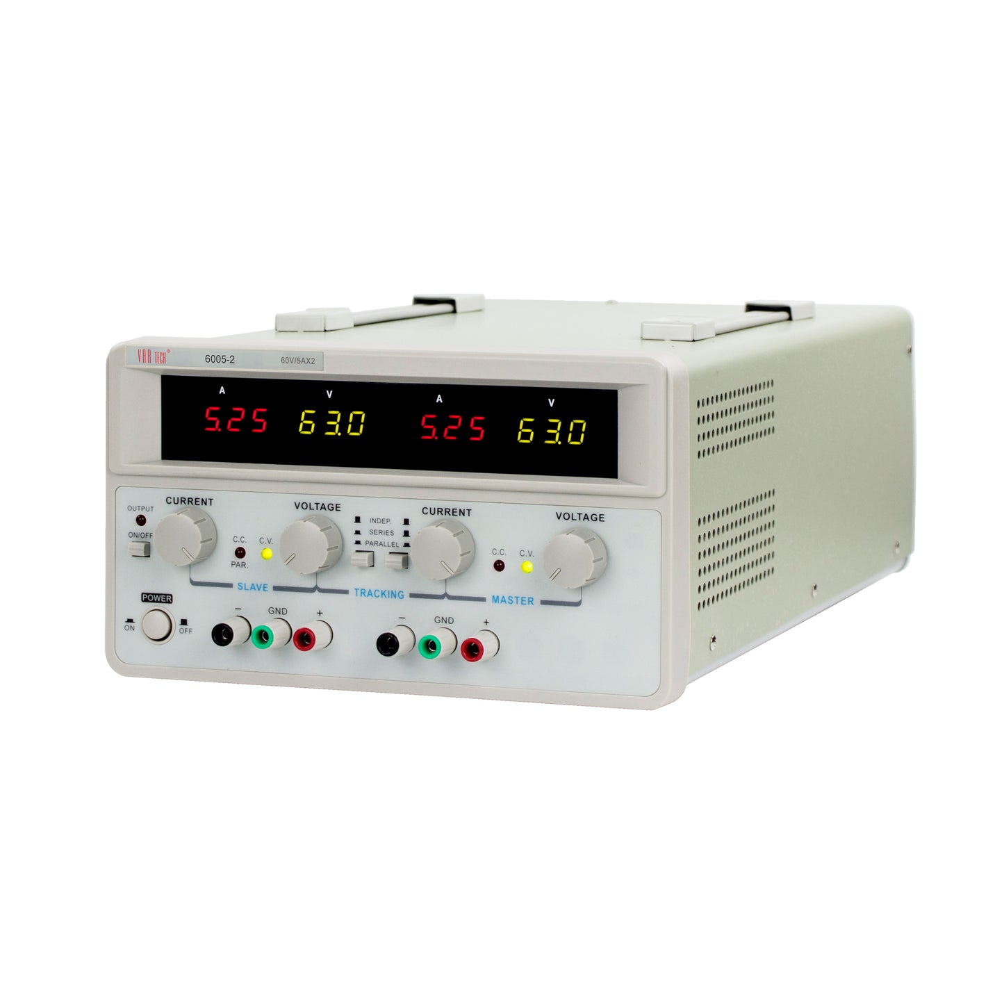 6005-2 60V 5A Dual Output DC Power supply Heavy Duty