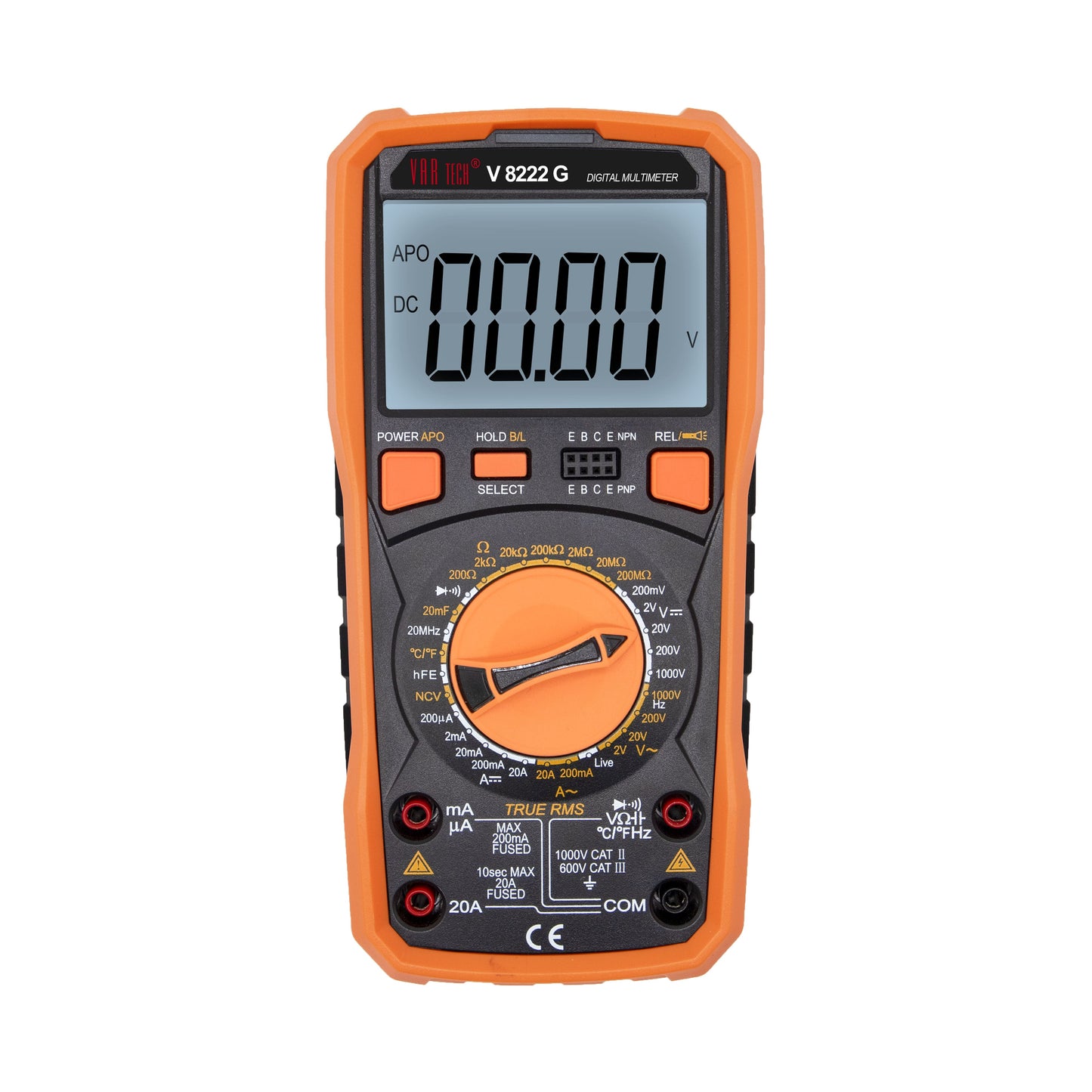 var tech v 8222g trms multimeter 1000v