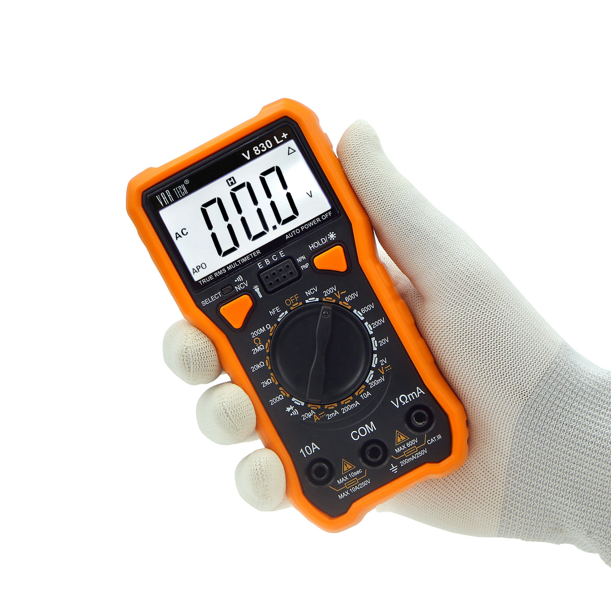 V Rms Multimeter V 830 L + True RMS Digital multimeter 830L series – V A R TECH