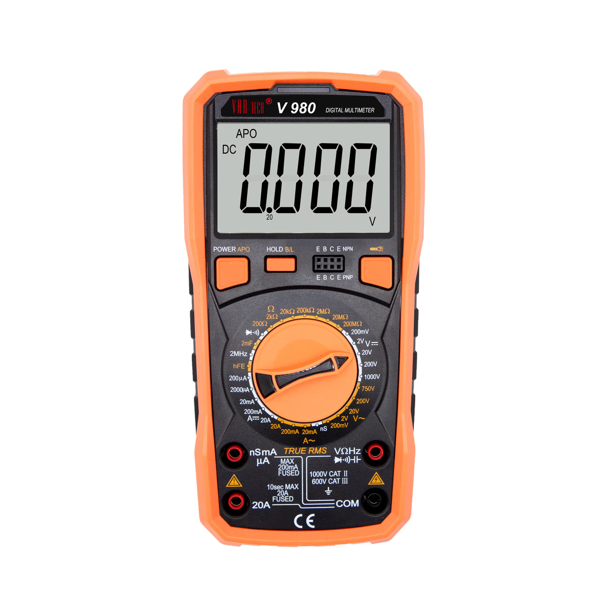 V Rms Multimeter V 980 True RMS Digital Multimeter (20000 Counts) – V A R TECH