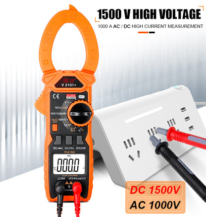 V 2101+ Digital clamp meter True RMS Auto ranging 1000A AC/DC