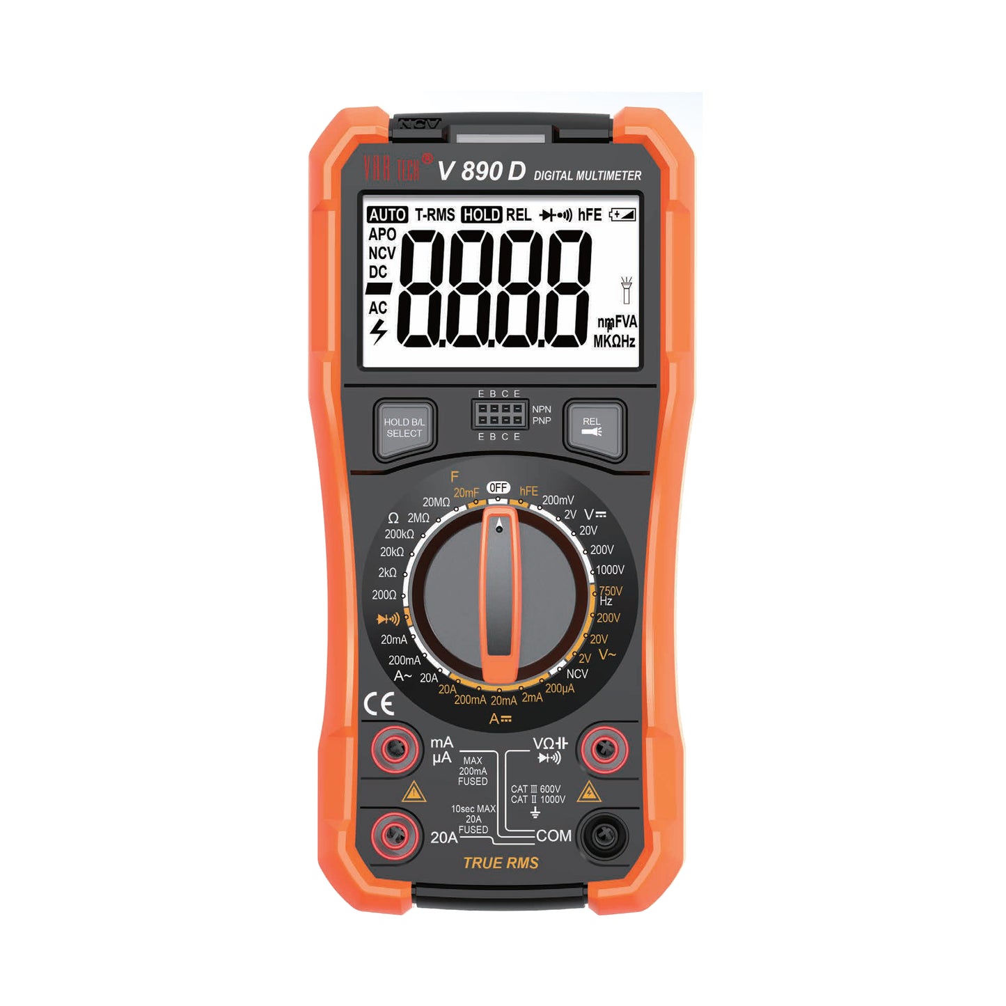 V 890 D Digital multimeter True RMS