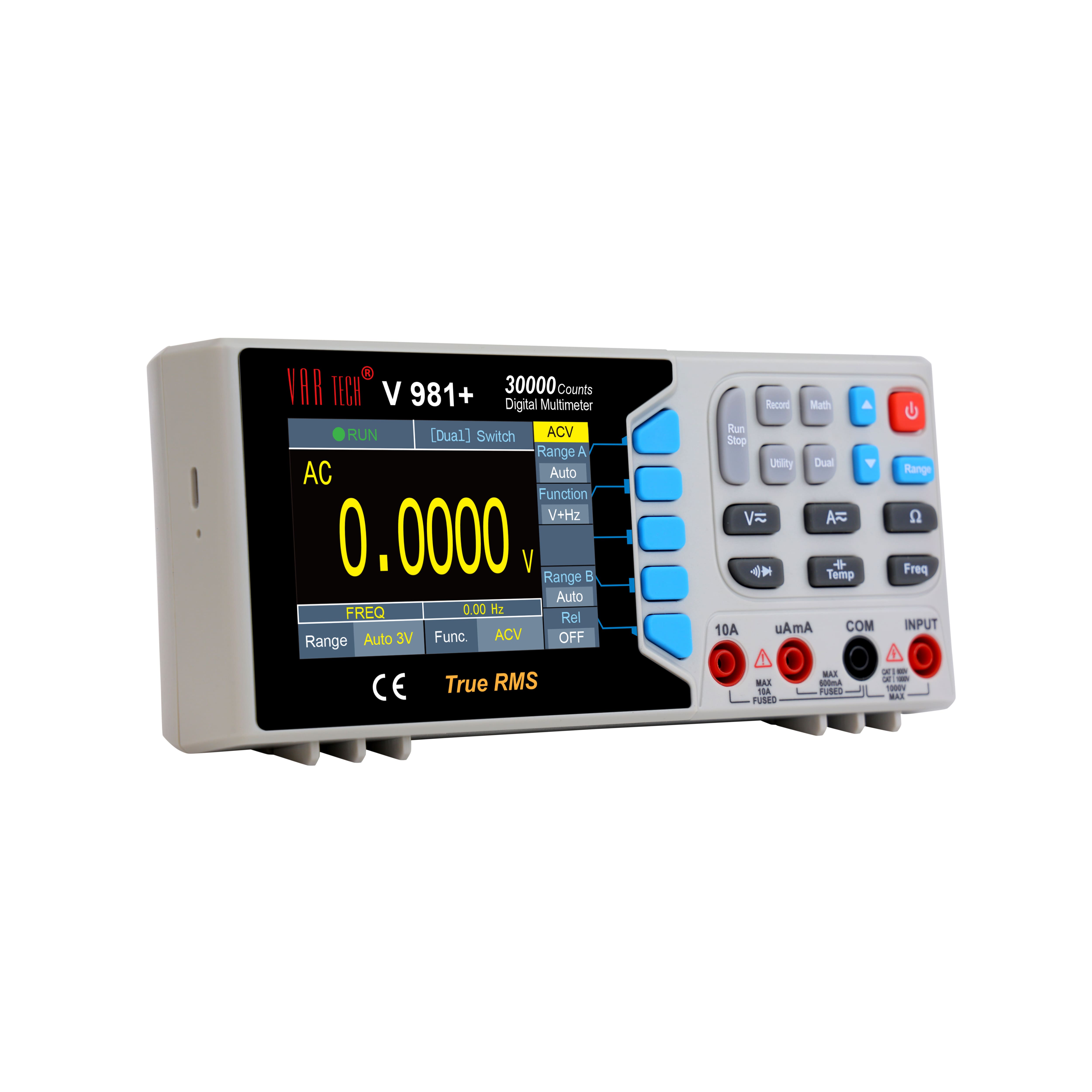 Multimeeter Interface V 981+ Bench top Digital Multimeter with PC Interface TRMS (30000 Coun ...