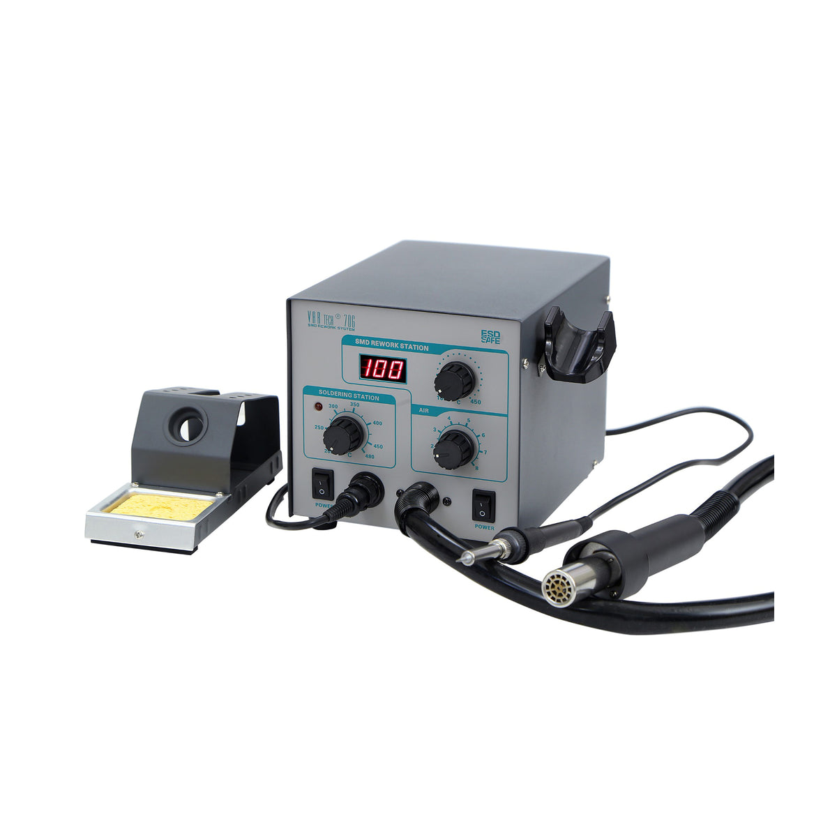 Dsp Rework System 706 Soldering and SMD rework station 2 in 1 – V A R TECH