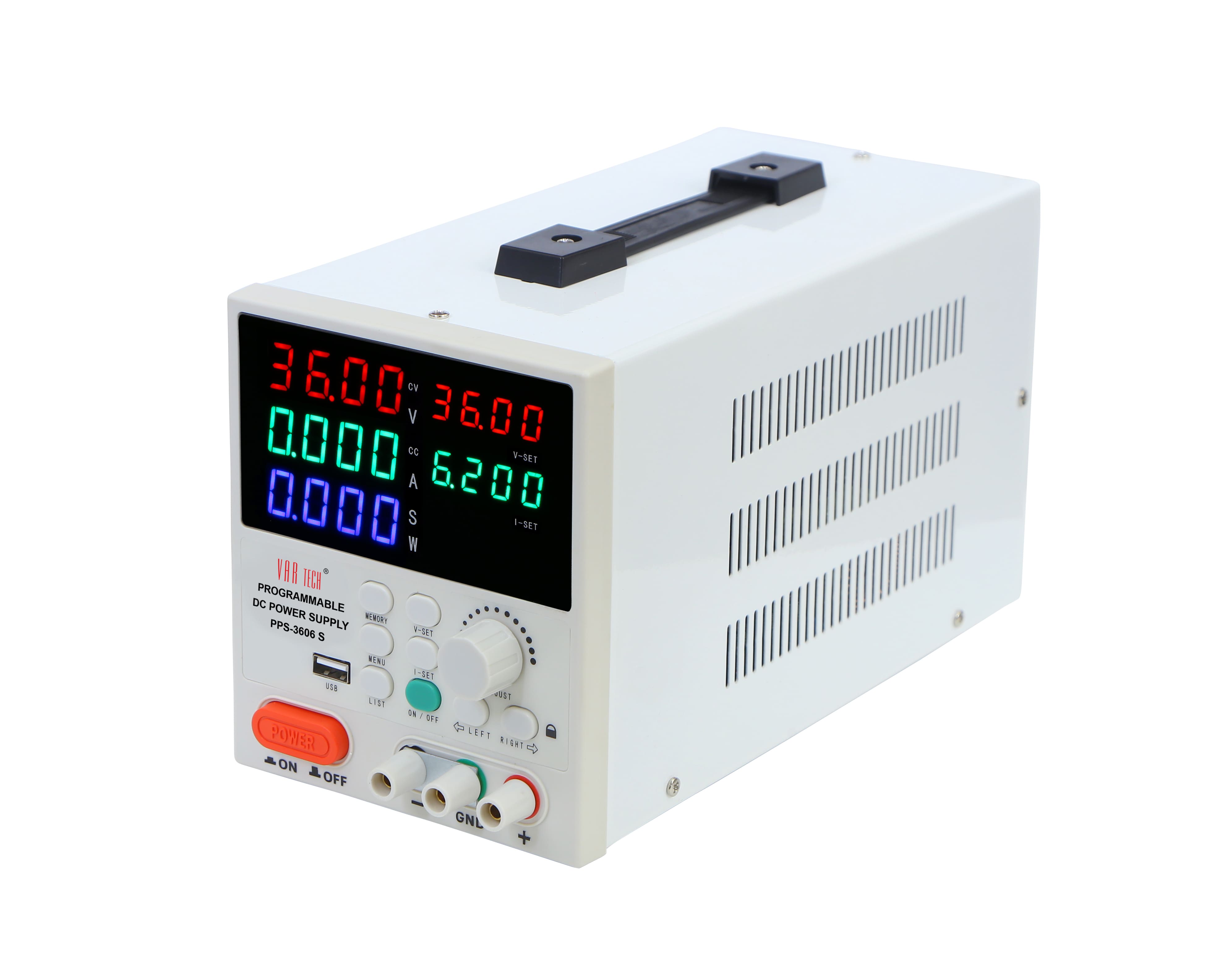 PPS 3606 S Programmable DC power supply 36V 6A with USB Interface