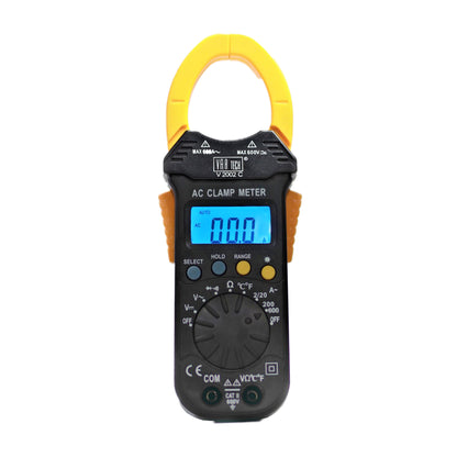 V 2002 C Clamp multimeter auto ranging 600 A AC 600 V AC DC