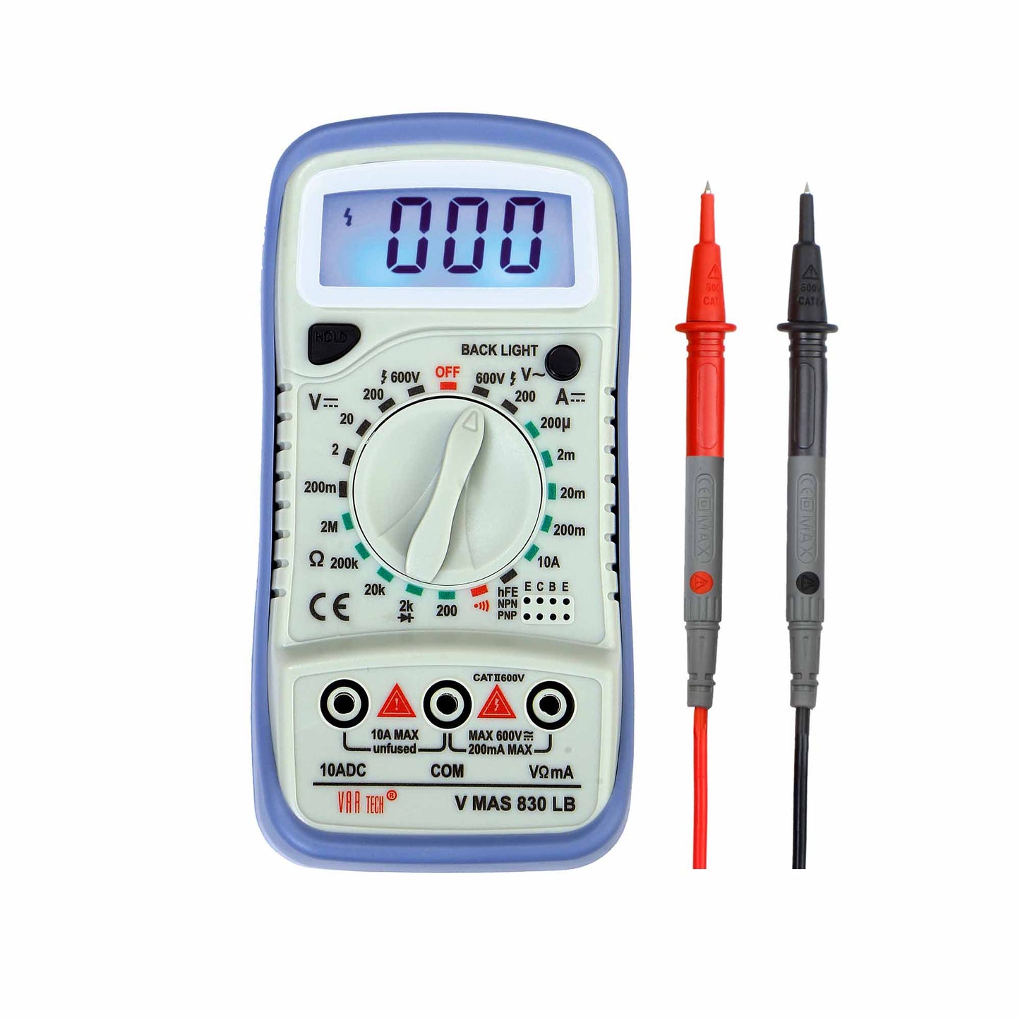 V A R TECH MAS 830 L B digital multimeter 